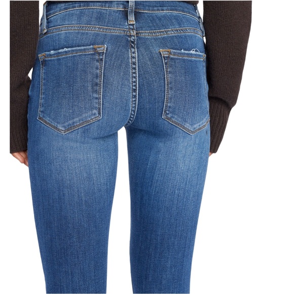 Frame Le Skinny De Jeanne Crop straight leg Jeans Size 27 - Picture 2 of 8